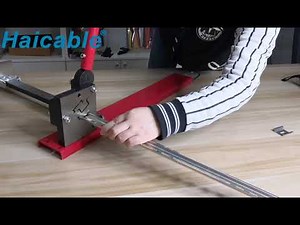 3 Size Of Din Rail Cutting Machine DRC-35