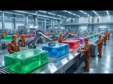 Inside a Modern Plant: Raw Slime to Vibrant, Fragrant Soap Bars (Full Process)