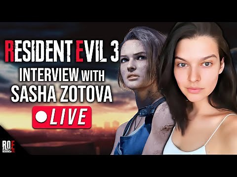 RESIDENT EVIL 3: REMAKE || INTERVIEW w/ JILL VALENTINE Model Sasha Zotova | ROE Podcast