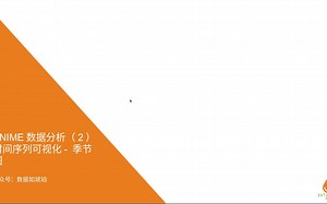 KNIME 数据分析2 - 时间序列可视化（趋势和季节图）