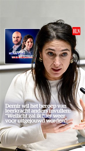 HLN.be on Instagram: "Minister van Onderwijs Zuhal Demir (N-VA) wil de job van leerkracht aantrekkelijker maken. Daarvoor waagt ze zich aan een nieuw loopbaanpact voor het onderwijs, iets waar al haar voorgangers niet in slaagden. Het gaat onder meer over het aantal lesuren dat leerkrachten ook effectief voor de klas moeten staan en hun loonpakket. “Ik steek mijn nek uit, maar ik vind het niet erg. Ik wist dat de weg als minister van Onderwijs niet bedekt zou zijn met rode rozen”, zegt Demir in 