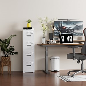 [Hot Item] Office Document Steel Filling Cabinet Filing Storage 4 Drawers Metal Cabinet