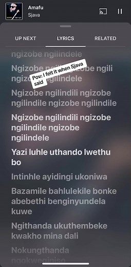 Relatable Moments with Sjava's 'Amafu' Song