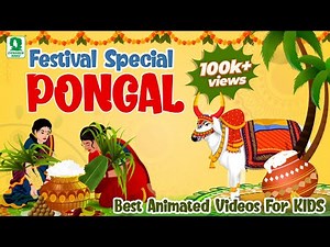 Pongal - An Indian Festival - Evergreen Publications Animated Video for Children #pongal