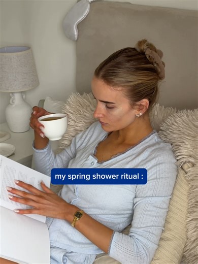 My Sanex spring shower ritual 🌷🫧 *After 2 weeks daily use, consumer study, 110 subjects, France. #SanexUK