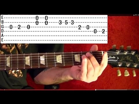 A Hard Day's Night Guitar Lesson by The Beatles