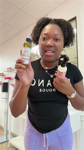 My curly puff has grown out but I have absolutely sworn by this combo!