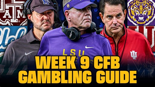 Best College Football Bets for Week 9   Memphis HC Ryan Silverfield Interview