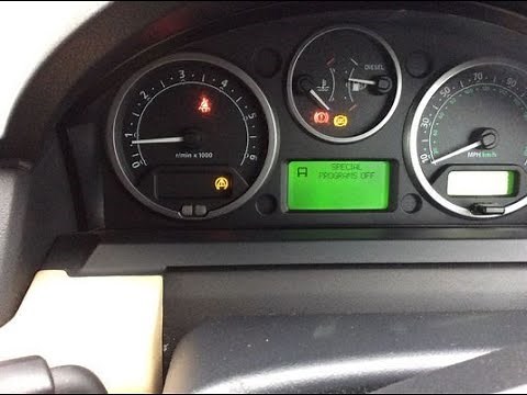 Discovery 3 HDC,Transmission Fault, Handbrake fault with *FIX*