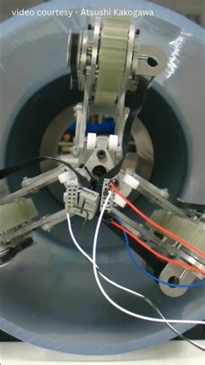This Tiny Robot Prevents Big Disasters by Crawling Inside Pipes!