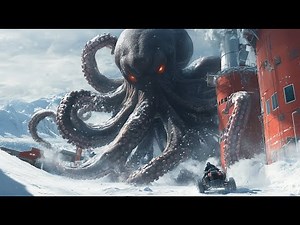 【2025 Newest Movie】Giant octopus strikes!100-meter tentacles station,researcher fights to save team🐙
