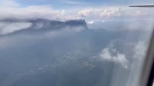 Japan: Shinmoedake Volcano Eruption Captured From Airplane
