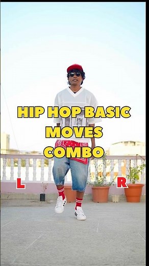 Hip hop Basic moves combo for beginners #jddancetutorial #oldschoolhiphop #dance