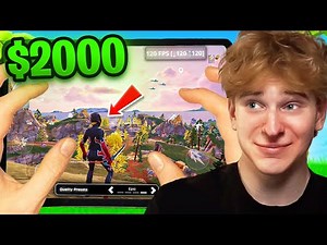 Fortnite Mobile on The BEST iPad... (120FPS 4K Gameplay)