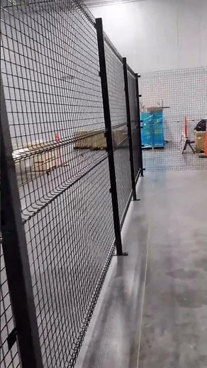 3-sided wire security cage