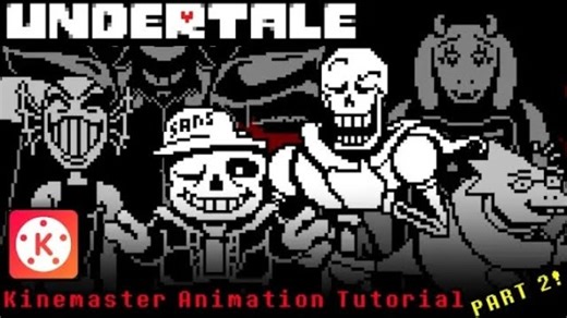 How to Make Undertale Animations using Kinemaster(Part 2) Advanced Techniques