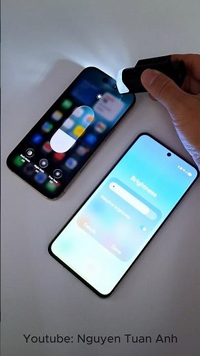iphone vs samsung brightness test