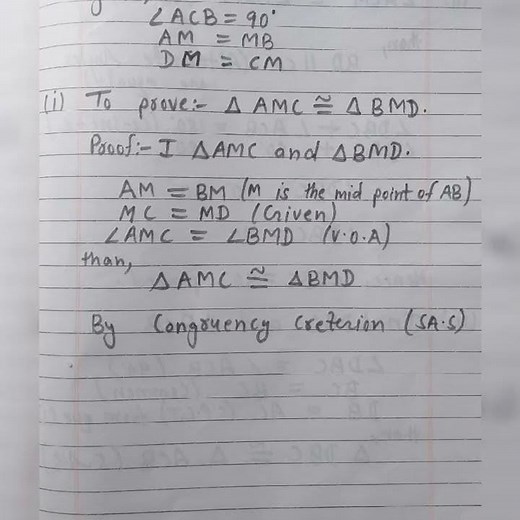NCERT class - 9 chapter-7 Exercise -7.1 question no. 8 solutions #math #viral