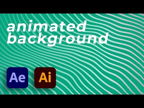 A Trendy Animated Background with After Effects and Illustrator