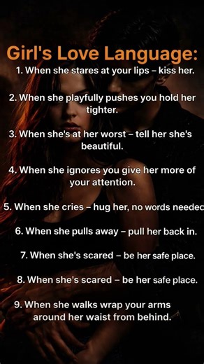 10 Female Love Language Signals Men Usually Miss | Love Psychology Facts #personalrelationship #fast