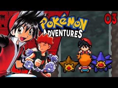 Pokemon Adventures Red Chapter Part 3 - BROCK & MISTY Rom hack Gameplay Walkthrough