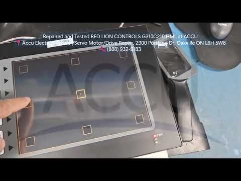 Repaired and Tested RED LION CONTROLS G310C210 HMI, at ACCU
