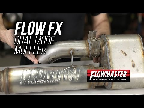 Adjust Exhaust Volume on the Fly with Dual-mode Flowmaster FlowFX Mufflers Dodge Ram 1500 Trucks