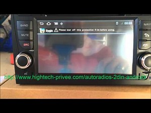 Installation du GPS Sygic sur autoradios Android tactiles