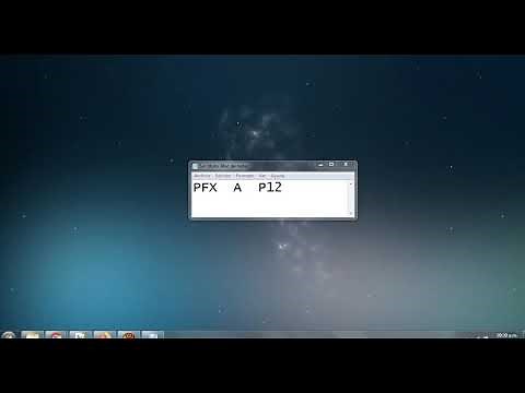 Convertir certificado digital pfx a p12