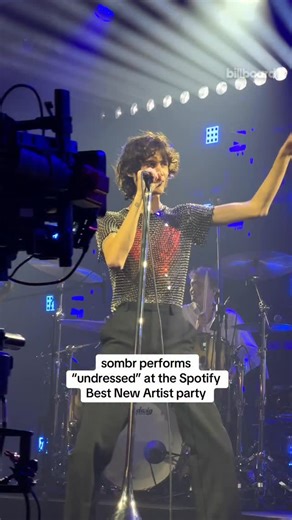 sombr brings “undressed” to the Spotify Best New Artist party during Grammy Week | Billboard
