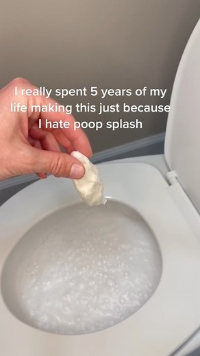 The Hook on Instagram: "Finally a solution to get rid of poop splash been waiting on this 😂💩🚽💦 via [@splashhpowder]"