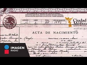 Ahora podrás imprimir tu acta de nacimiento desde casa