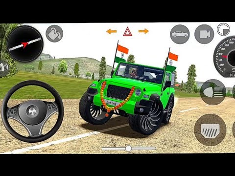Dollar (Song) Modified Mahindra Thar ||😈 Indian Car Simulator 3D || Android Gameplay Car 3D #Gaming