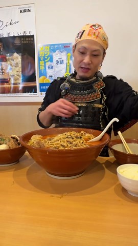 大食い挑戦！9kgオーバーのラーメン盛り