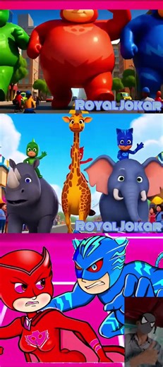 Pj mask - Gekko 🆚 catboy Vs Owlette🆚 Luna girl X dance song 📣🎶🎶Tiles Hop edm rush game