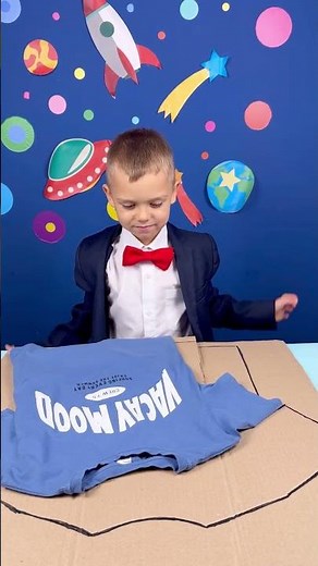 DIY Cardboard Folding Board! 👕✨ So Neat!