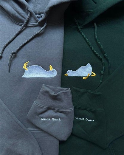 Duck Set Embroidery Design | Set Couple Pattern | Digital Download - Etsy