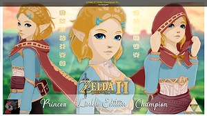 [LINKLE] Zelda Champion Triforce (cosplay) Mod for The Legend of Zelda: Breath of the Wild (WiiU) | BotW Mods