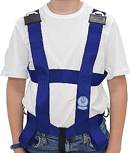 EZ-ON Products 303Z Extra-Small Rear Zipper Closure Durable Personal Vehicle User-Friendly Safety Transportation Vest with Seat Belt Loops. Meets NHTSA Regulation. Mount Sold Separately.