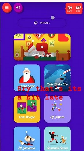 how to install the Santa tracker app