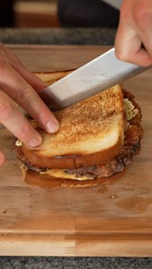 Taiwanese fried chicken sandwich 🐥 -Toasted milk bread -Chili crisp mayo -Taiwanese fried chicken -Scallion slaw | Owen Han