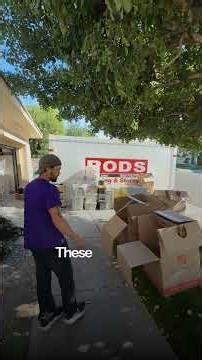 How Movers Pack an Entire Apartment into a POD #shorts #movingtips