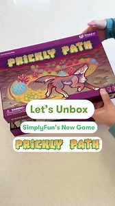 1.2K views · 61 reactions | Let's unbox SimplyFun's new party game- Prickly Path! If you love plants and strategy games with simple gameplay, Prickly Path will be your new game night favorite! Play with 2-4 players, ages 8 and up in as little as 20 minutes. Shop our new game, Prickly Path: https://bit.ly/pricklypath-fb | SimplyFun | Facebook