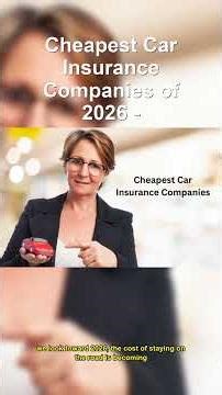 Car Insurance SHOCK 2026 Savings