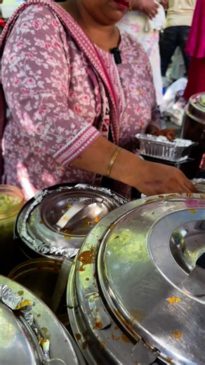 GG Tastes and Trails with Gautam Gulati on Instagram: "Aunty ka special Navratri food 🥵 . 📍Watch full video for location . #trending #reels #viral #food #streetfood #foodie #foodlover #delhi #"