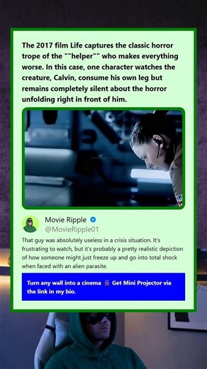 The 2017 film Life captures the classic horror trope of the helper who makes everything worse In thi