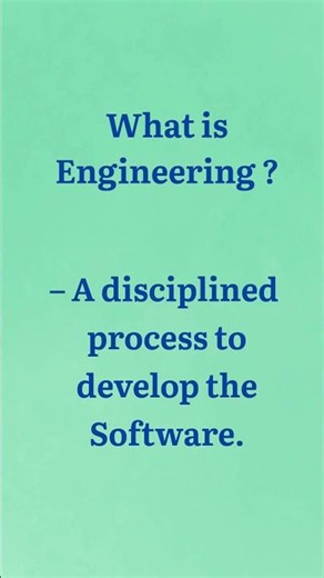 What is Engineering ?? || Software Engineering