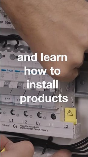 Wondering how-to install Hager products? Find out how-to videos on our page! #install #hager