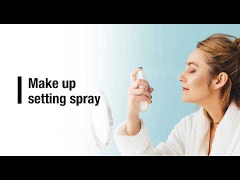 Make up setting spray