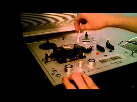 How to Clean the Heads on a Reel to Reel Tape Deck!